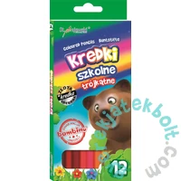 Bambino háromszög színes ceruza - 12 db-os (002038)