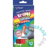 Bambino háromszög színes ceruza - 12 db-os (002038)