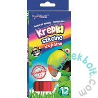 Bambino háromszög színes ceruza - 12 db-os (002038)