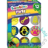 Bambino 12 színű ujjfesték