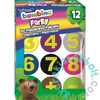 Bambino 12 színű ujjfesték