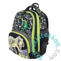 Bambino Premium - Dinoszauruszos hátizsák, iskolatáska - 2 rekeszes - T-REX (650512)