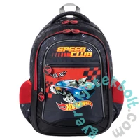 Majewski - Hot Wheels ergonomikus iskolatáska, hátizsák - Speed Club (651489)