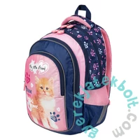 My little friend cicás ergonomikus iskolatáska, hátizsák - Ginger Kitty (650307)