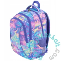 St.Right - Pastel Snake hátizsák, iskolatáska mellpánttal - 3 rekeszes