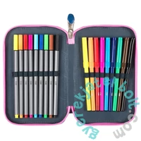 St.Right - Cicás felszerelt 3 emeletes tolltartó - Lazy Cats