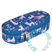 Majewski - St.Right - Cicás ovális tolltartó - Lazy Cats (652356)