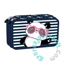 St.Right - Love Panda felszerelt emeletes tolltartó