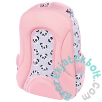 St.Right - Panda Grey hátizsák, iskolatáska mellpánttal - 3 rekeszes