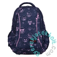 Emoji hátizsák, iskolatáska - 3 rekeszes - Pink (207419)Emoji hátizsák, iskolatáska - 3 rekeszes - Pink (207419)