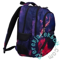 St.Right - Flames hátizsák, iskolatáska - 4 rekeszes (621314)