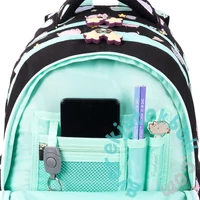 Pusheen cicás ergonomikus iskolatáska, hátizsák - 3 rekeszes - Pastel (663161)