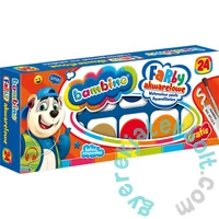 Bambino 24 színű vízfesték - ajándék ecsettel