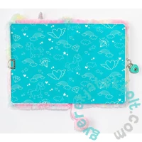 Láma 3D szőrmés kulcsos napló - A5/96 lap - Lámakorn