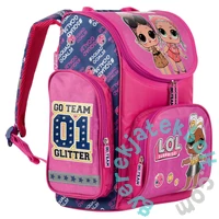 LOL Surprise ergonomikus iskolatáska