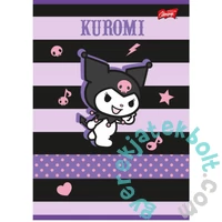 Kuromi 32 lapos A/5 jegyzetfüzet - kockás - többféle (693908)