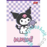 Kuromi 32 lapos A/5 jegyzetfüzet - kockás - többféle (693908)