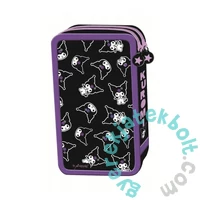 Kuromi Black - felszerelt emeletes tolltartó - fekete (694226)