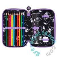 Kuromi Black - felszerelt emeletes tolltartó - fekete (694226)