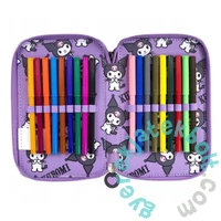 Kuromi Violet - felszerelt 3 emeletes tolltartó - lila (694127)