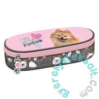 Majewski - My little friend kutyás ovális tolltartó - Sweet Pomeranian (688584)