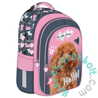 My little friend ergonomikus iskolatáska, hátizsák - 4 rekeszes - Hello dog (668371)
