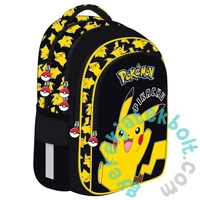Pokemon ergonomikus iskolatáska, hátizsák - Black (723749)