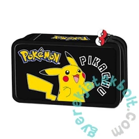 Pokemon Felszerelt 2 emeletes tolltartó - Black (723671)