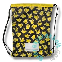 St. Right Pokemon iskolatáska szett felszerelt  3 emeletes tolltartóval - Black (723701-4-szett)