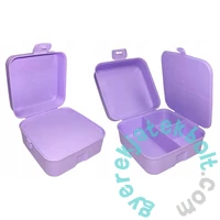 Pusheen cicás műanyag uzsonnás doboz - lila (679810)