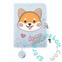 Be My Friend szőrmés kulcsos napló - A5/96 lap - Róka