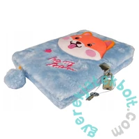 Be My Friend szőrmés kulcsos napló - A5/96 lap - Róka