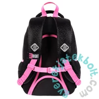 St.Right - Black Glitter ergonomikus iskolatáska