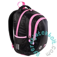 St.Right - Black Glitter ergonomikus iskolatáska