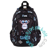 St.Right - Blue Gamer ergonomikus iskolatáska, hátizsák - 3 rekeszes (666711)