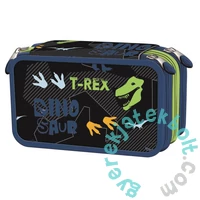 St.Right - Dinoszauruszos felszerelt 3 emeletes tolltartó (667671)