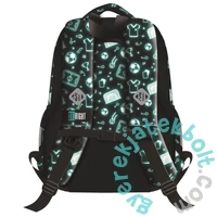 St.Right - Neon Football ergonomikus iskolatáska, hátizsák - 3 rekeszes (681141)