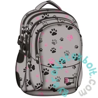 St.Right - Paws iskolatáska, hátizsák mellpánttal - 4 rekeszes