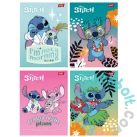 Stitch 32 lapos A/5 jegyzetfüzet - kockás - többféle (301506)