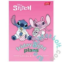 Stitch 32 lapos A/5 jegyzetfüzet - kockás - többféle (301506)