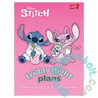 Stitch 32 lapos A/5 jegyzetfüzet - vonalas - többféle (301490)
