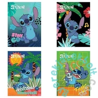 Stitch A/5 jegyzetfüzet - kockás - többféle (686597)