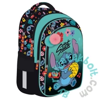 Stitch ergonomikus iskolatáska, hátizsák - 3 rekeszes - Mint Aloha (683107)