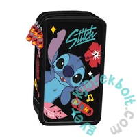 Stitch Felszerelt 3 emeletes tolltartó - Black Aloha (679889)