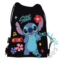 Stitch iskolatáska szett felszerelt emeletes tolltartóval - Black Aloha (679056)