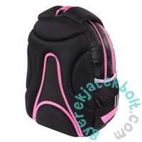 St.Right - Black Glitter ergonomikus iskolatáska, hátizsák - 4 rekeszes (665349)