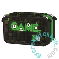 St.Right - Green Game iskolatáska szett felszerelt 3 emeletes tolltartóval (681516-1-szett)