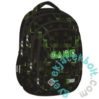 St.Right - Green Game hátizsák, iskolatáska - 4 rekeszes (681509)