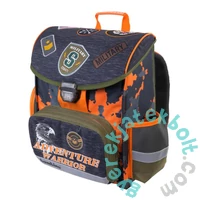 Military ergonomikus iskolatáska - Adventure warrior - Bambino