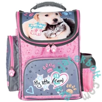 My little friend ergonomikus iskolatáska - Cat &amp; Dog